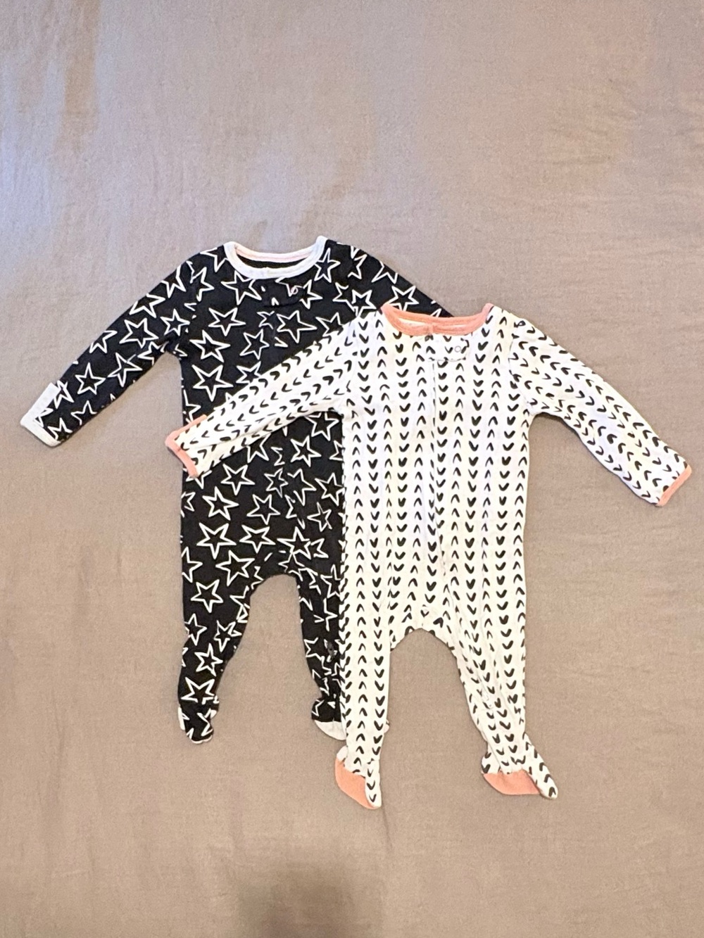 ☁️ 💤 Cloud Island Footed Pajamas Bundle of 2 | 6-9 months
